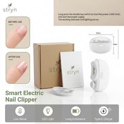 STRYN™ PerfectTrim — Electric Nail Clipper
